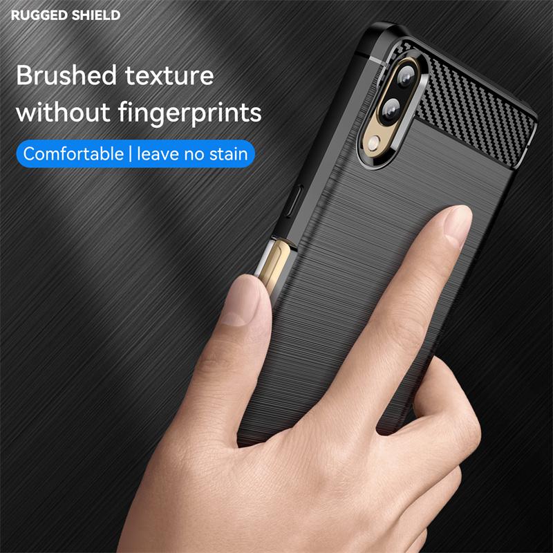For Cover Sony Xperia L3 Case For Sony Xperia L3 Capas Soft Silicone Carbon Fiber Bumper For Fundas Sony Xperia L1 L2 L3 Cover
