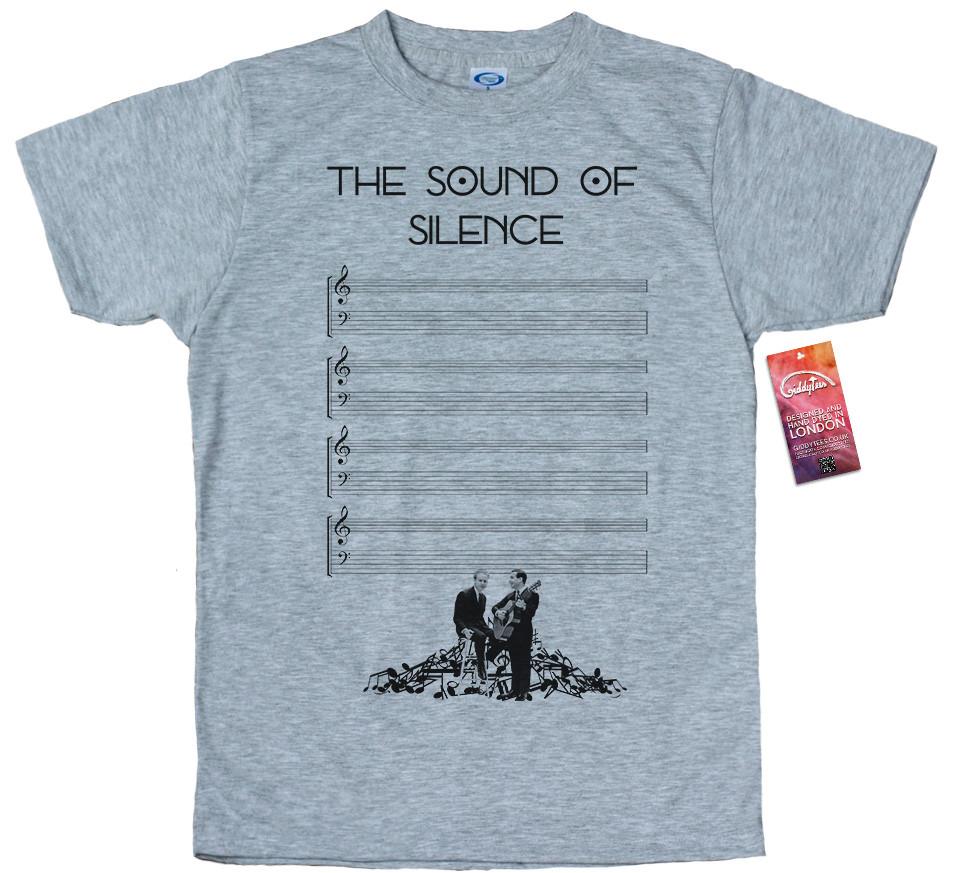 The Sound Of Silence Design T Shirt Simon Garfunkel