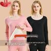 Langsha Women's Thin Seamless Thermal Underwear Set