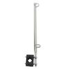 Silver Marine Flag Pole 390mm Flagpole Flag Holder Stand Rail Type Flag Pole  Boats