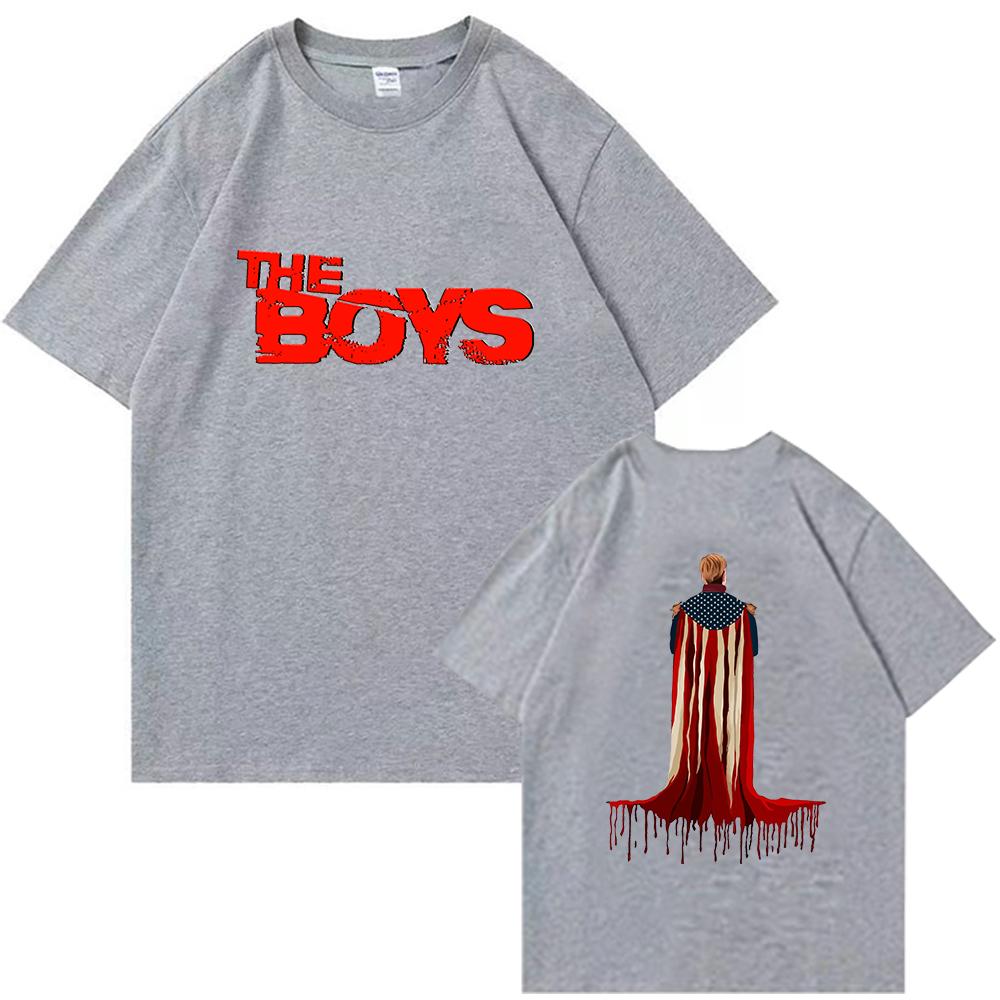 The Boys Tshirts Mens TV Show Starlight Women T-Shirts Homelander Funny T Shirt Cotton Fashion Designer Male Clothes Tops Tees