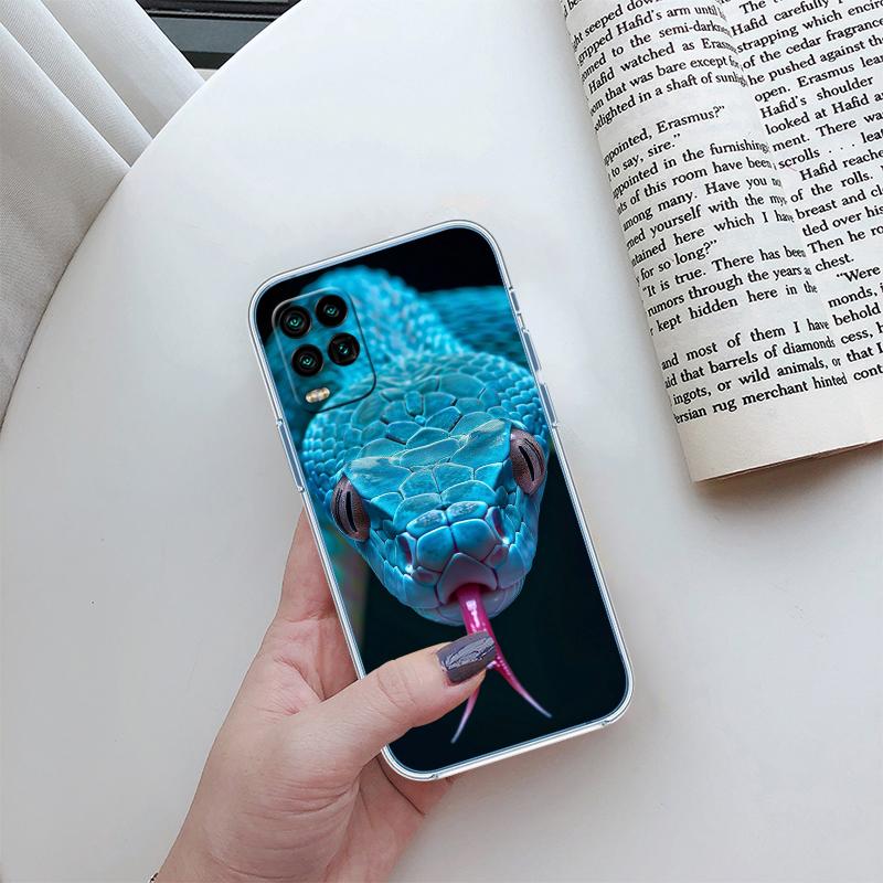 BH15 Cobra Snake Transparent Phone Case for Motorola Moto G40 G04 G05 One Ace Action Fusion + Plus Hyper Macro Vision Zoom