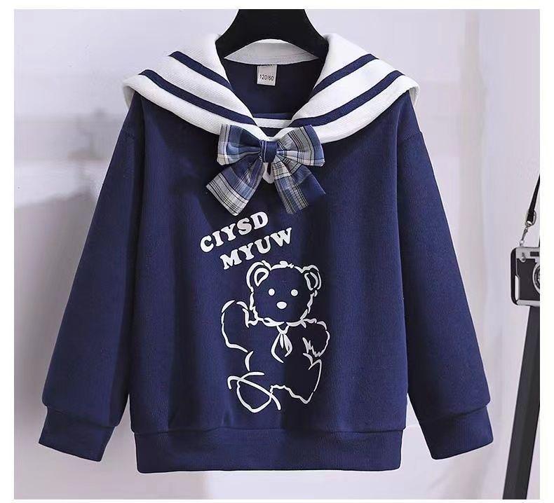 Комплект юбки в стиле колледжа для девочек - Униформа JK для весны и осени