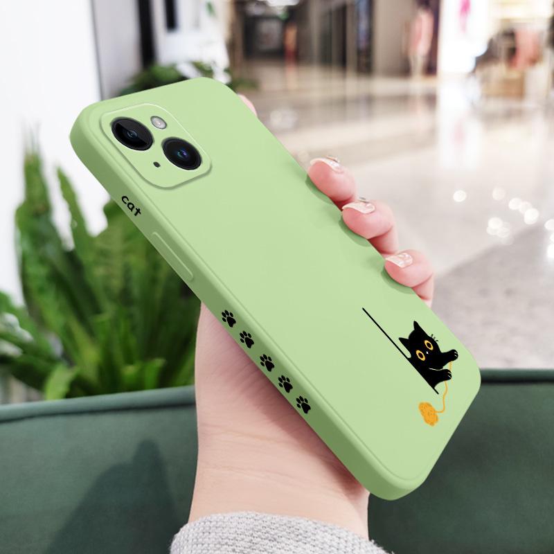 Чехол для телефона "Паникующие коты" для iPhone 17 17 Air 16 16e 15 14 13 12 11 Plus Pro Max Mini X XR XS Plus Чехол