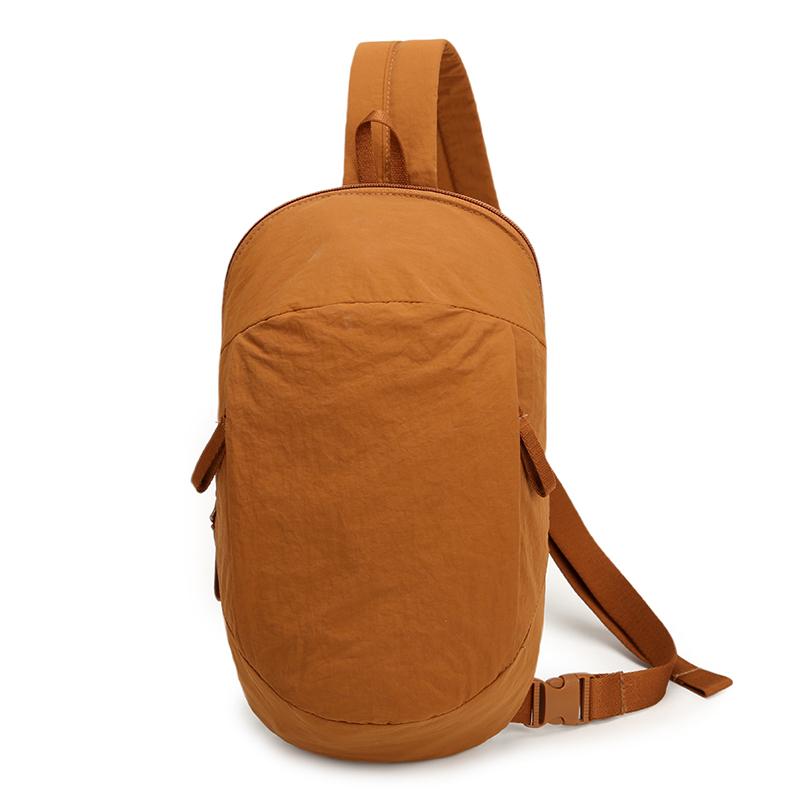 Сумка через плечо Спортивная нагрудная сумка для улицы Большой вместимости Однотонная сумка на плечо