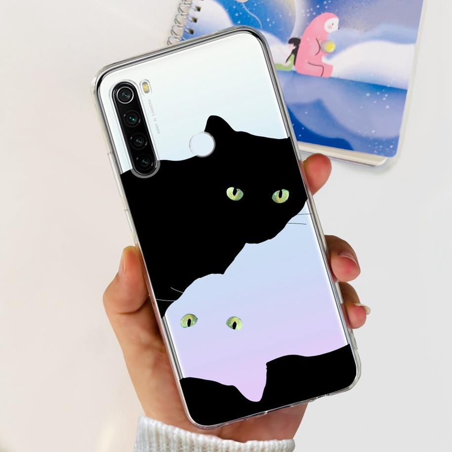 Для чехла Xiaomi Redmi Note 8T Note 8 2021 Чехол Популярный Мраморный Прозрачный Силиконовый Мягкий Funda Для Xiaomi Redmi Note 8 Pro Note8 Coque