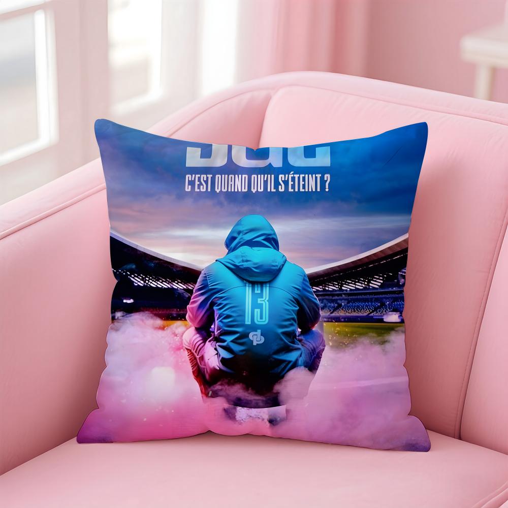 popular singer JuL Cushion Cover Comfortable Reversible Pillow Cover Ideal for Car Sofa Bedroom & Beyond