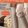 Women's Cashmere Over-the-Knee Wool Socks - Thick Velvet, Plush & Cozy for Autumn/Winter