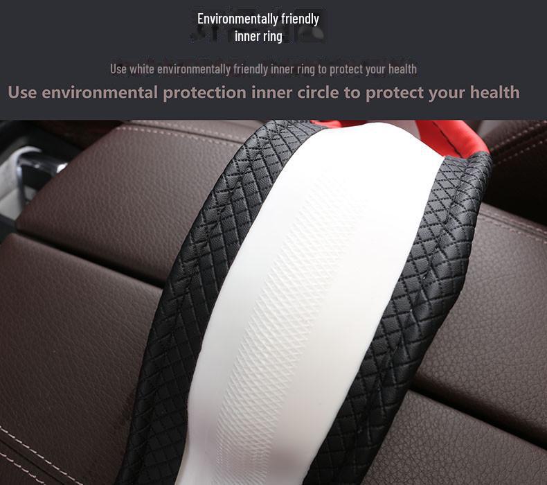 Универсальный всесезонный цветной чехол для спортивного руля - украшение для салона автомобиля