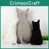 Adorable Plush Back Cat Toy Sofa Pillow Cushion Perfect For Cozy Home Decor