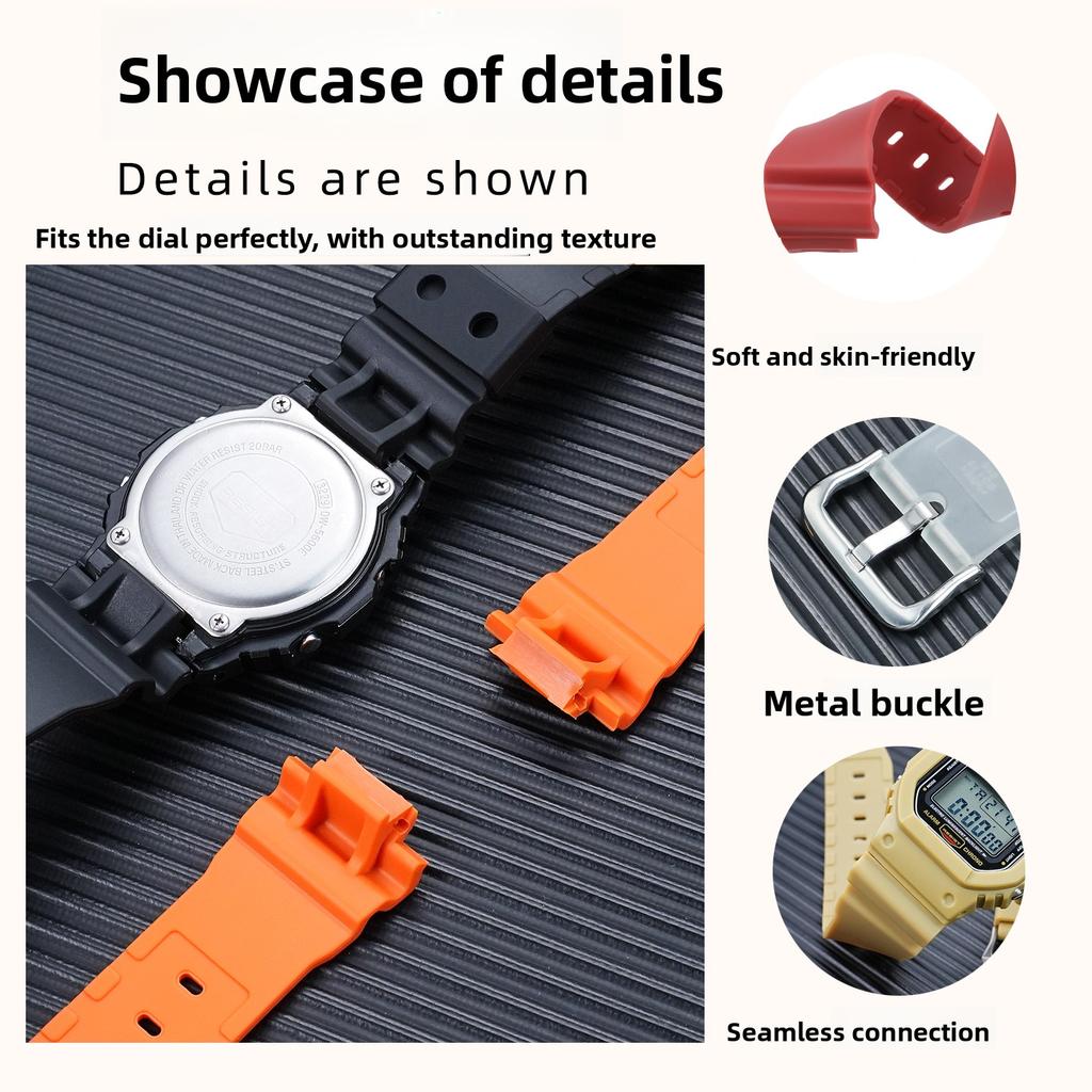 Для Casio G-SHOCK DW-5600 GW-B5600 GW-M5610 комплект для модификации Ремешок для часов из смолы корпус DW5600 Силиконовый резиновый ремешок для часов рамка браслет мужские