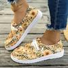 Slip-on Shoes 2025 New Platform Plate Shoes Lace-up Low-top Plus-size Fashion Athleisure Single Shoes for Women