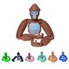 3D Printed Statues Articulated Friends - Cake Top Decoration Bracket - Swinging Monkey Toy