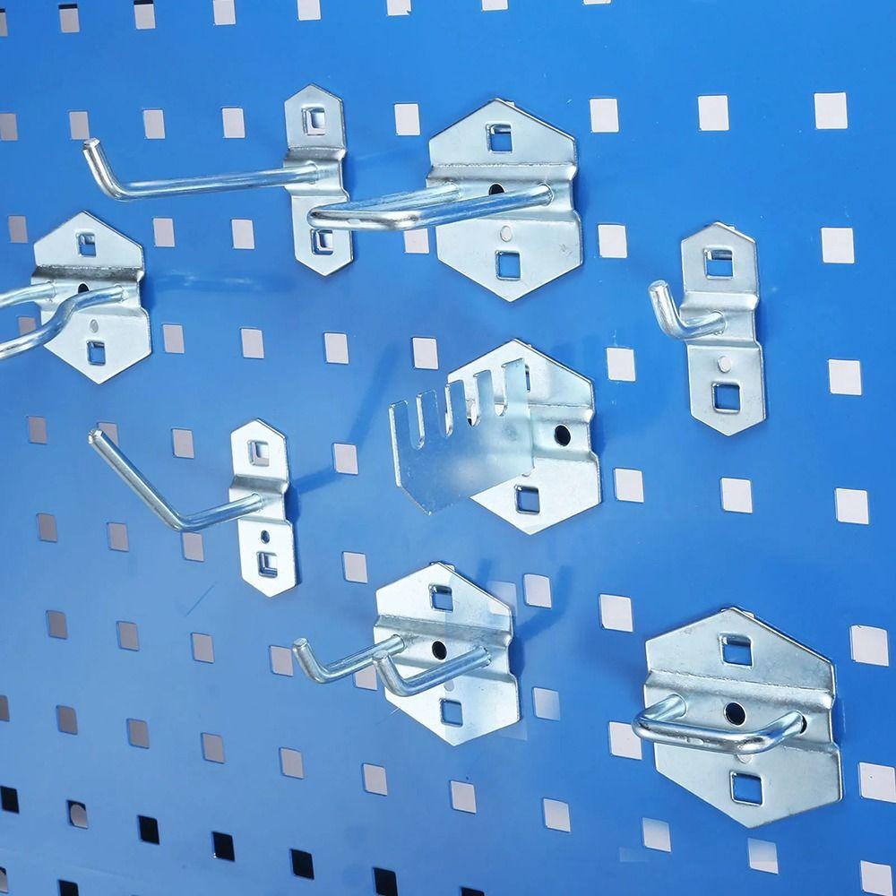 1 шт. Инструментная фурнитура Крюк для перфорированной доски Молоток/Плоскогубцы Крюк для перфорированной доски Наклонная вешалка для магазина Хорошая полка