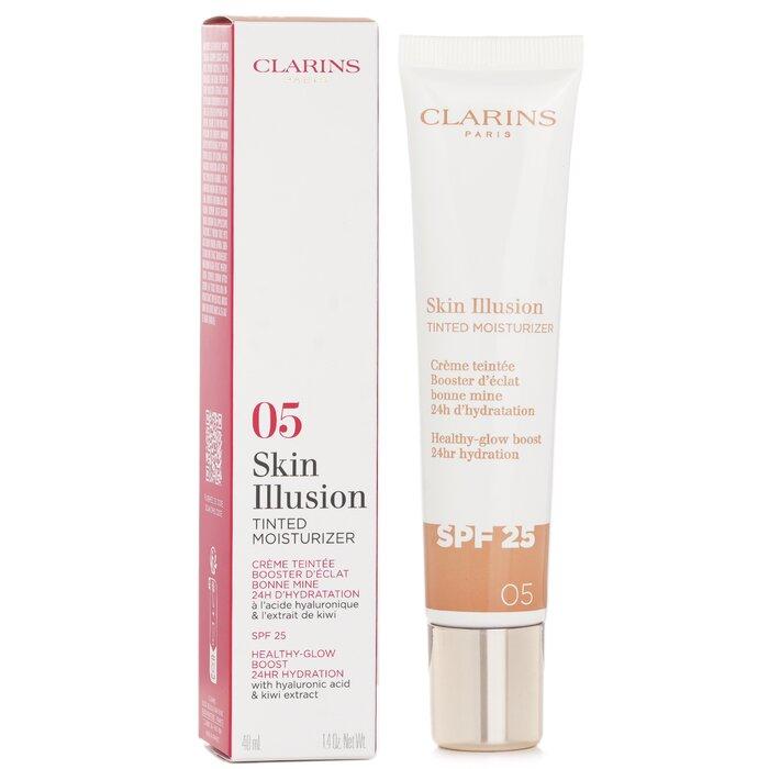 Clarins Тонирующий увлажняющий крем Skin Illusion SPF 25