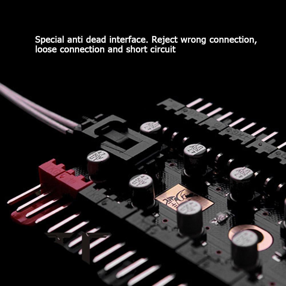 1–10 4-контактный ШИМ-вентилятор охлаждения, концентратор-разветвитель, плата управления скоростью ПК