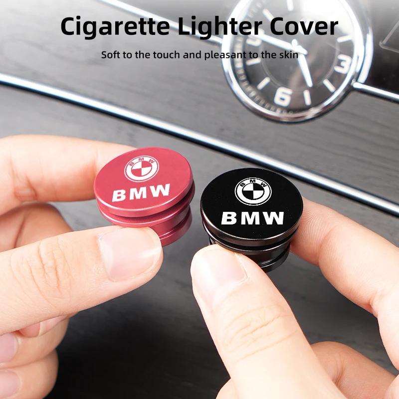 BIFL6 New 2025 Metal Car Cigarette Lighter Cover Decorative Cover DustProof Dust Cover Auto Accessories For BMW E46 E90 E60 F30 F10 E