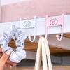 Крючок для вешалки 2 крючка Прочный несущий нагрузку, устойчивый к проколам U-образный зажим Пряжка Устойчивый к падениям Бесследный крючок для шляпы и пальто Товары для дома