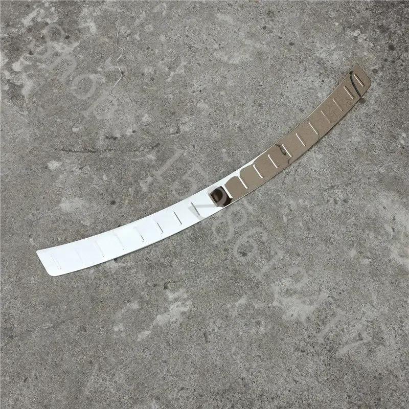 For Infiniti QX70 2013 2014-2019 Rear Door Bumper Protector sill plate/ Trunk Tread Plate Trim rear styling car accessories