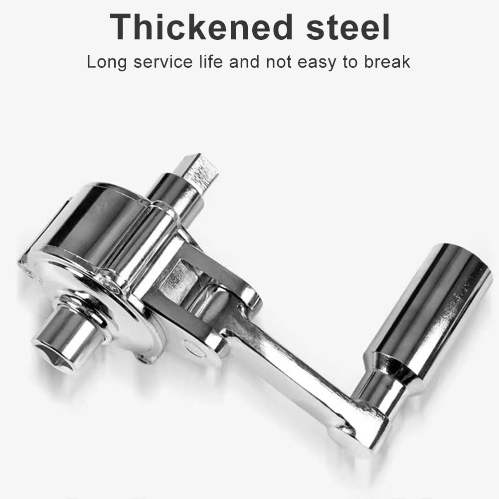 Torque Multiplier,Heavy Duty Labor-Saving Nut Disassembly Tool with 17mm/19mm/21mm Sockets Wrench Booster Tire Nut Remover Tire Disassembly Labor