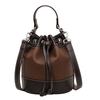 Autumn and Winter New Trendy Fashion Women's Bags Shoulder Messenger Bags Girls Bags Casual Contrasting Color Bucket Bags