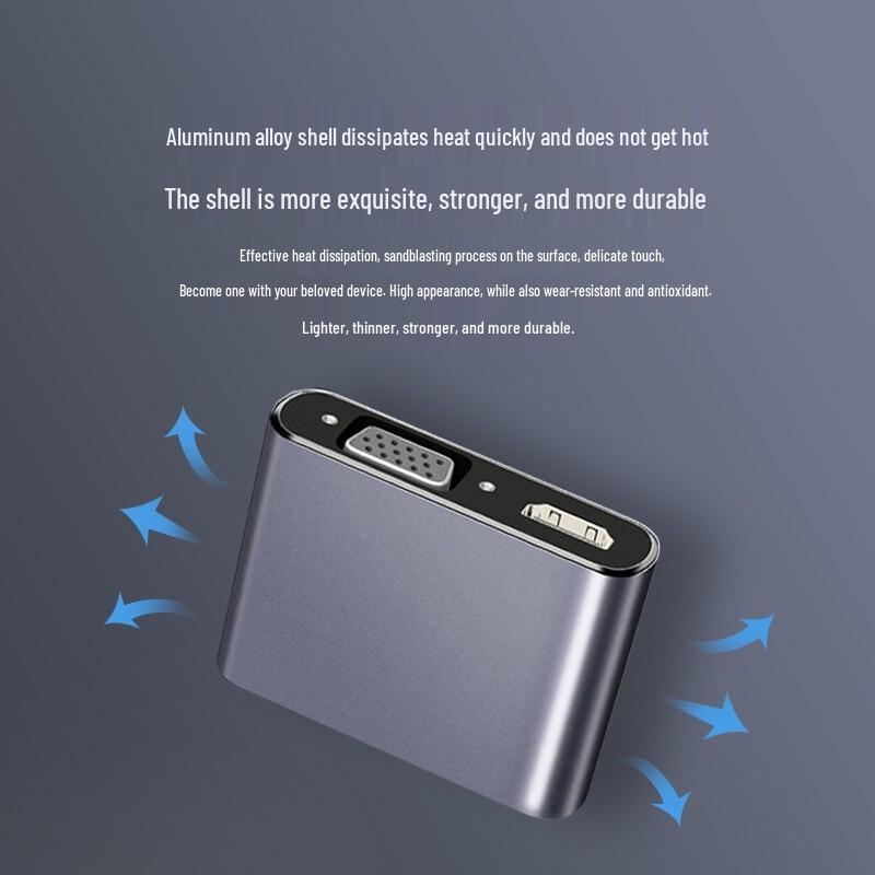 ISky USB-C to HDMI VGA USB PD Хаб