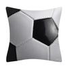 Football Basketball Rugby Double-Sided Printed Pillow Cover Short Plush Suitable Living Rooms Bedrooms Sofas Throw Cushion Cover
