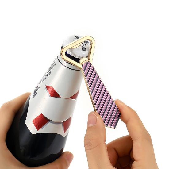 Открывалка для бутылок в форме галстука, сплав, открывалка для пива, вина, колпачков и магнит на холодильник, декоративная открывалка, аксессуары для винного бара