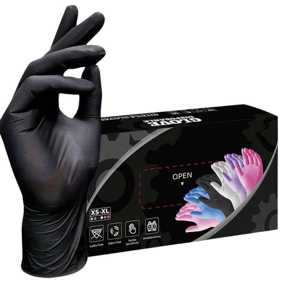 Nitrile Disposable Gloves 3.5MIL-4MIL 4 Size