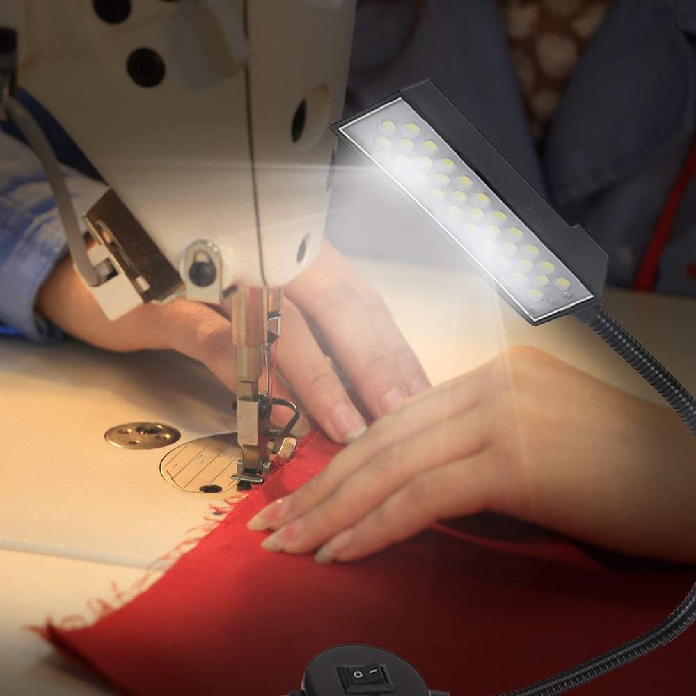 30 светодиодных ламп для одежды, освещение для швейной машины, настольная лампа, магнитная энергосберегающая лампа для очков
