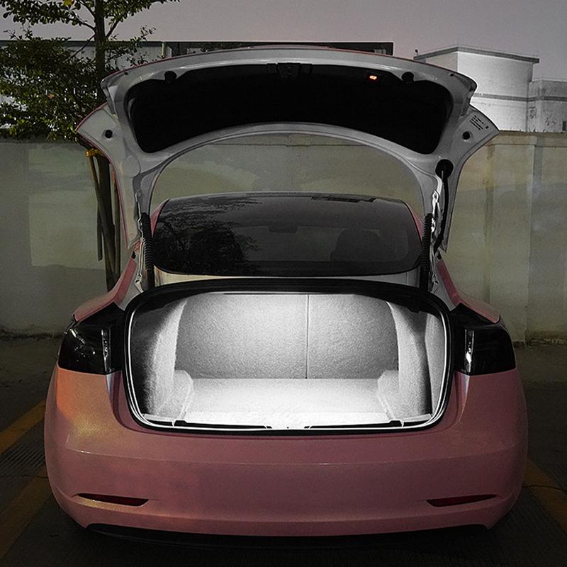 SEAMETAL Светодиодная подсветка багажника для Tesla Model 3/S Супер яркая атмосферная подсветка Модификация Декоративная светодиодная вспомогательная подсветка Аксессуары для интерьера