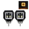 3Inch Universal Motorcycle Headlight Led Fog Mini Spot Lights Angel Eyes 20W Lenses for Scooter Atv Moto Accessories Lamp.