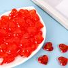 250 шт. акриловые искусственные хрустальные полупрозрачные сердца в форме сердца искусственные драгоценные камни наполнитель для вазы