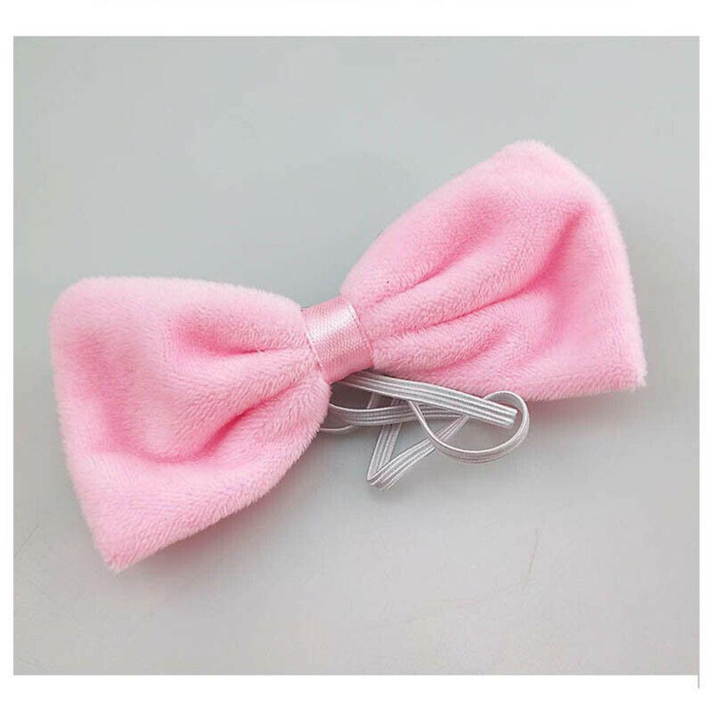 Adults Kids Halloween Costume Accessories Bow Tie Pink Pig Fancy Dress Pig Ears Nose Tail Headband