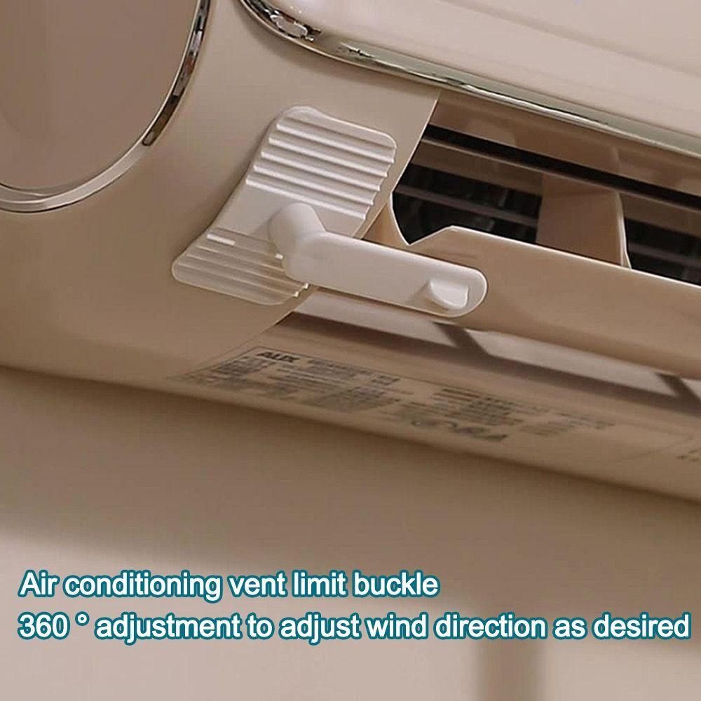 2Pcs Anti-direct Air Conditioner Limit Buckle Air Conditioner Swing Blade Angle Controller