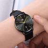 Hand Ultra For Leather Simple Easy to High School Watch for White Black Black Женские часы, синие, стильные, часы, водонепроницаемые, тонкие, женские, ремень,