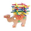 Wooden Childrens Balance Beam Toy With Colorful Blocks For Early Education Development