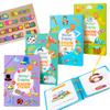 Children Early Education Toys Magical Book with Pen Water Drawing Toys Gift Reusable Coloring Book Magic Drawing Book
