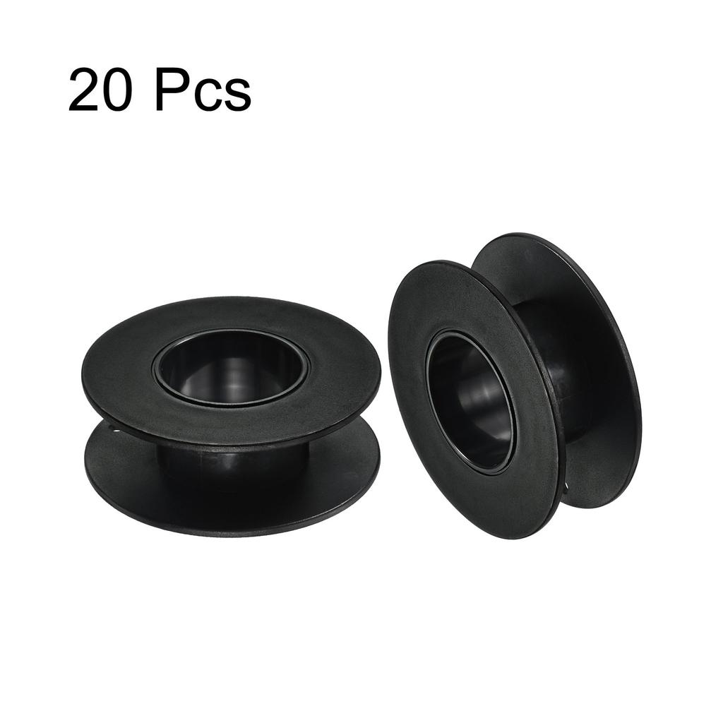 10/20/50pcs Floss Bobbins Plastic Empty Thread Spools Wire Weaving Bobbin Chain Tape for Sewing Embroidery 2.2 Inch To 3.5 Inch