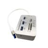 3 Ports USB 3.0 HUB Memory Card Reader Adapter 5Gbps For MS DUO /M2 /SD /TF Card