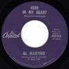 7-дюймовая пластинка AL MARTINO Here In My Heart 4593 Capitol Records США Поп Б/у
