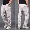 Men's Casual Pants Trousers Cotton Overalls Straight Men's Multi Pocket Outdoor Pants