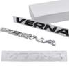 Rear Trunk Logo Car for Hyundai VERNA Badge Letter Decal Body Side Emblem Auto Sticker Exterior Accessories TT33