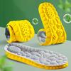 1 Pair 4D Elastic Cloud Breathable Soft Foam Sole Arch Support Shock Absorption Lightweight Sports Insole