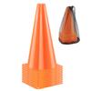 BiAnYC 32 см маркер цветной конус мини-футбольный треугольный конус тренировочный мяч командный клуб легкая атлетика и спорт оранжевый набор сумка для хранения в комплекте конус, мини, конус,