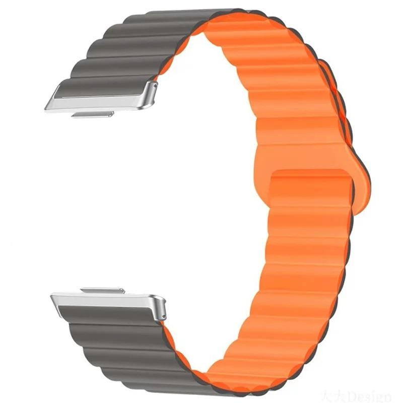 Силиконовый спортивный ремешок для Huawei Watch Fit 4 Fit 4Pro Fit 3 Магнитный браслет-петля для Huawei Watch Fit3 Умные часы Браслет на запястье