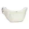 FILA ORIGINALE Polyurethane PU Dumpling Bag, Crossbody Bag, Shoulder Bag XS Women's White F53W449161F-WT