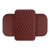 PU Leather Car Armrest Pad Antifouling Arm Rest Protector Mat Car Armrest Mat  Center Console