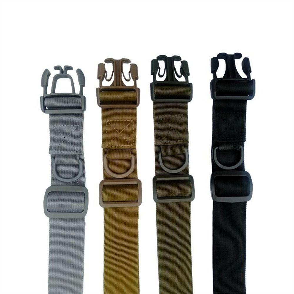 Quick Release Combat Belts Adjustable Buckle Fixed Belt Strap Waistband Strap Camping Hiking