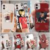 Чехол для телефона Kenma Kozume Haikyuu для IPhone 14 13 12 11 XS X 8 7 6 Plus Mini Pro Max SE 2022, мягкий прозрачный чехол для телефона
